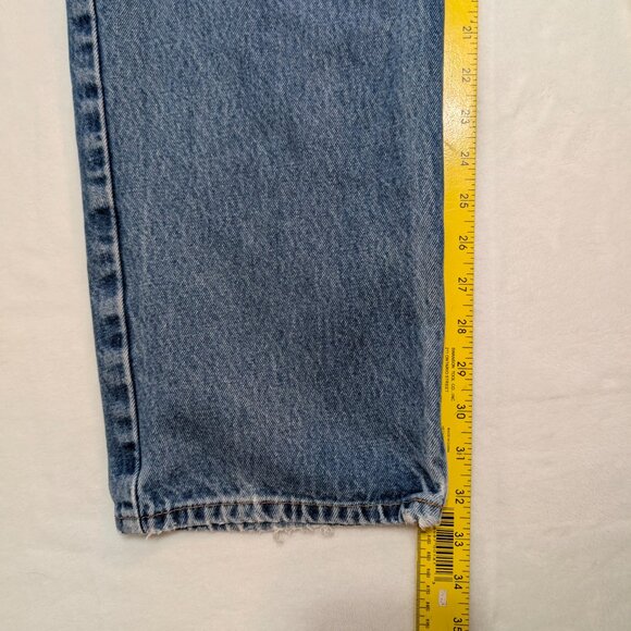 Vtg Polo Jeans Co. Ralph Lauren Denim Jeans Mens 34x34 Relaxed Flag 90s Y2K - Picture 9 of 12